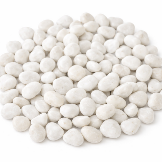 White Quartz Pebbles