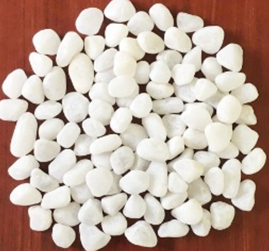 10-20mm White Quartz pebbles