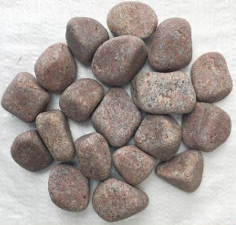 30-50mm Pink Granite Pebbles