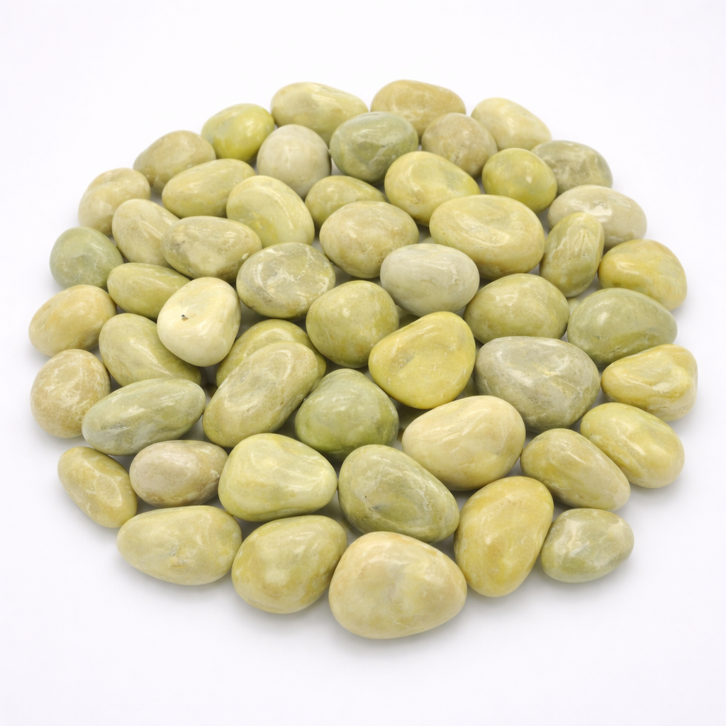 Light Green Marble Pebbles