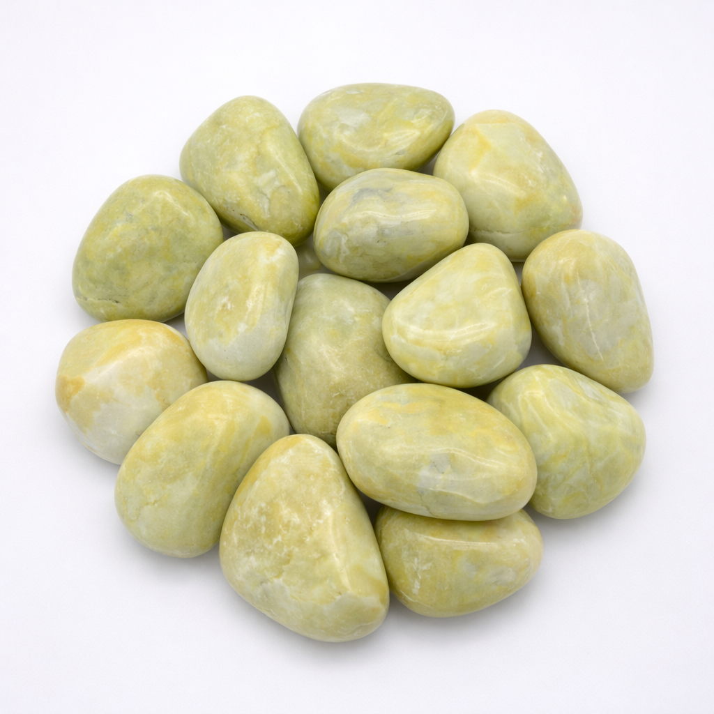Light Green Marble Pebbles