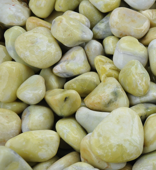 Light Green Marble Pebbles