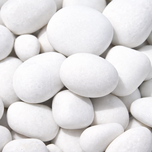 White Quartz Pebbles